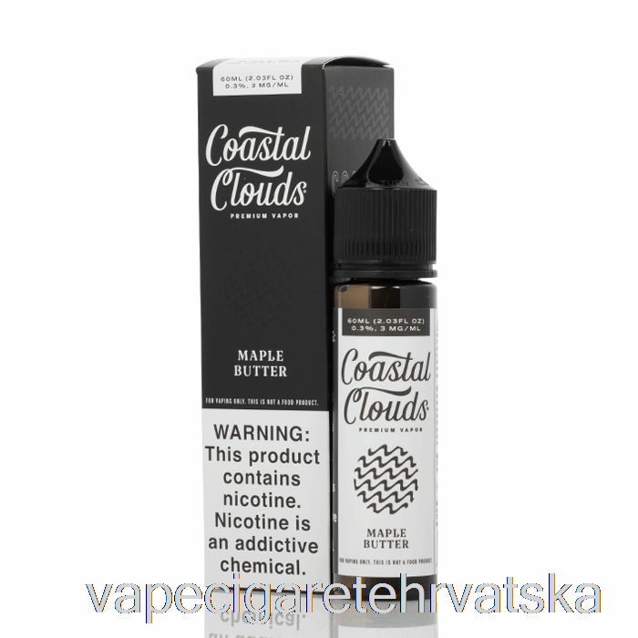 Vape Cigarete Javorov Maslac - Obalni Oblaci Co. - 60 Ml 0 Mg